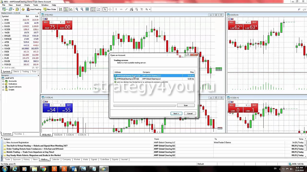 Метатрейдер 5 Демо счет (МТ5, metatrader 5) - как открыть?