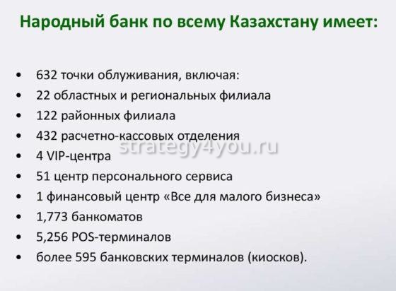 Преимущества Народного банка Казахстана